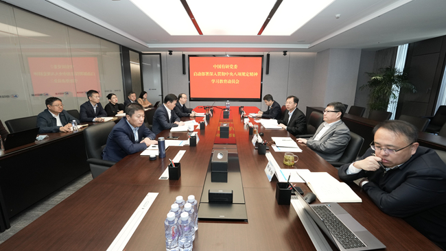 中國有研黨委部署開展深入貫徹中央八項規定精神學習教育工作