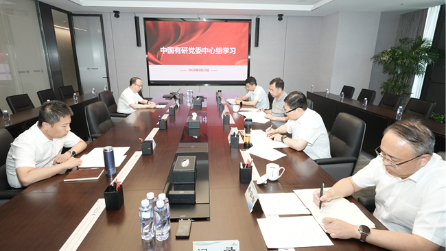 中國有研召開黨委理論學(xué)習(xí)中心組集體學(xué)習(xí)研討會(huì)議